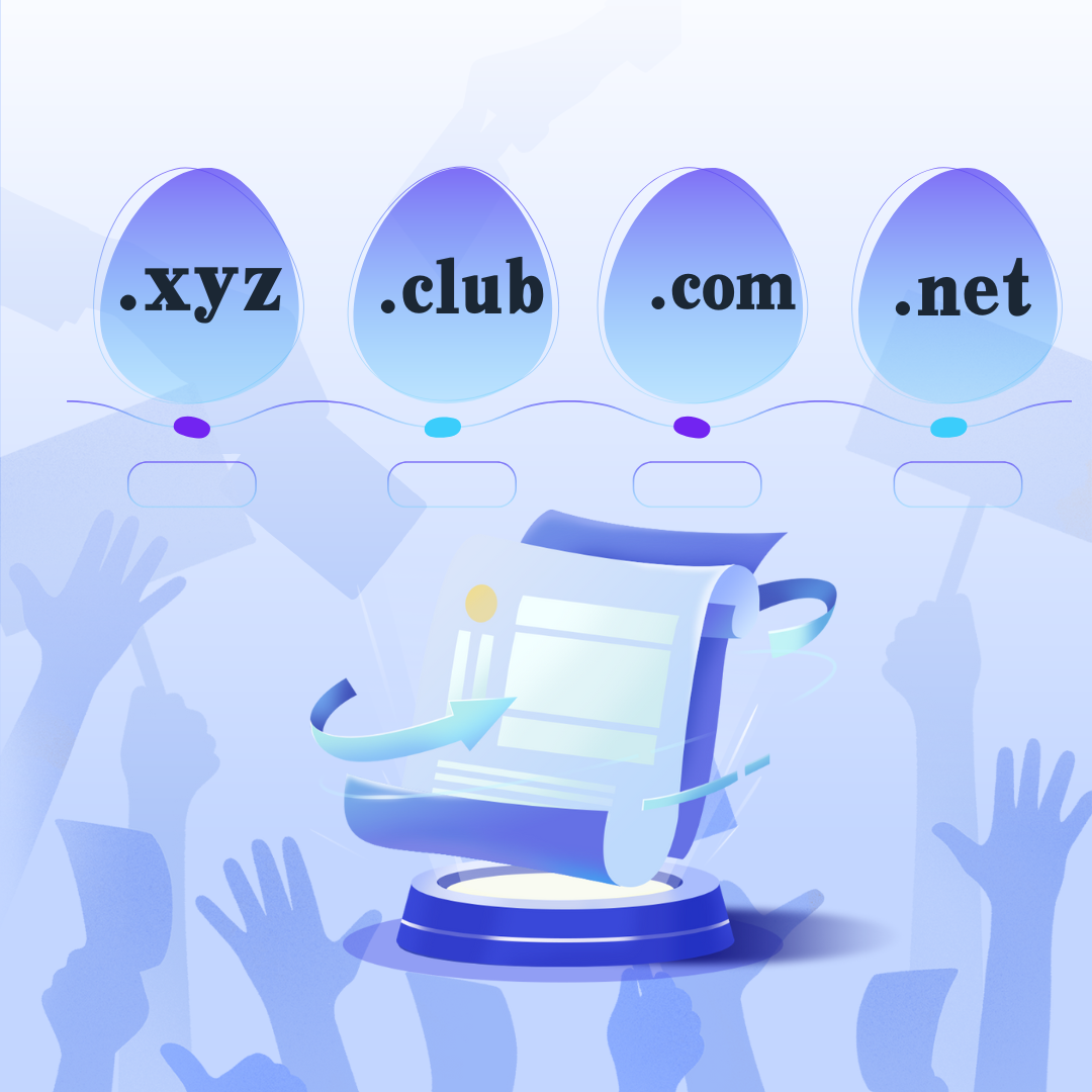 .xyz域名,.club域名